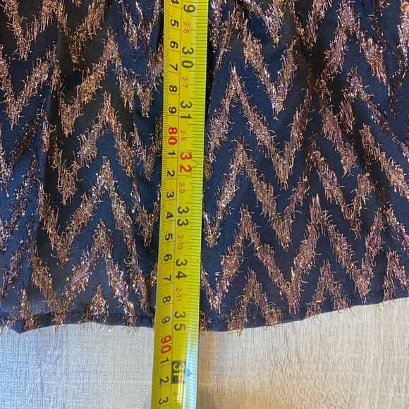 TUCKERNUCK Pomander Place Metallic Ikat Kenzo Dress NWT Size XS - Picture 14 of 16